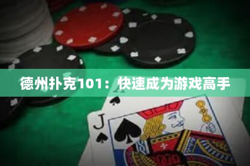 德州扑克101：快速成为游戏高手