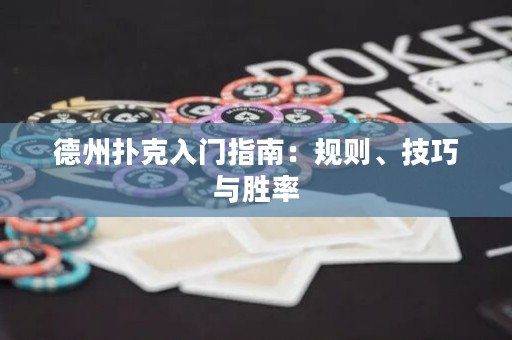 德州扑克入门指南：规则、技巧与胜率