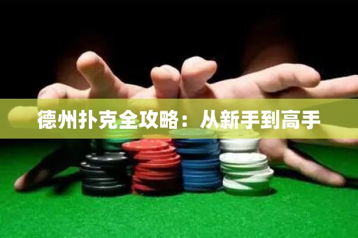 德州扑克全攻略：从新手到高手