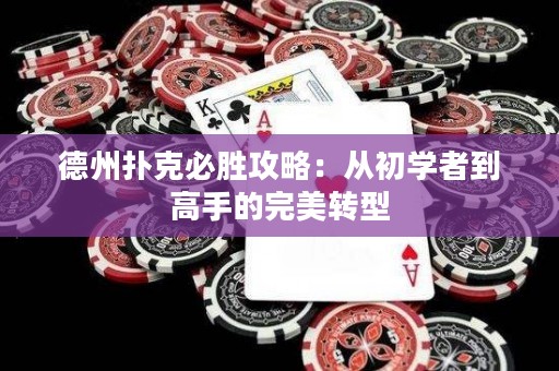 德州扑克必胜攻略：从初学者到高手的完美转型