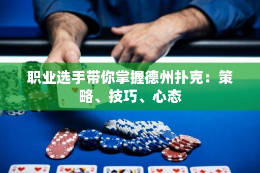 职业选手带你掌握德州扑克：策略、技巧、心态