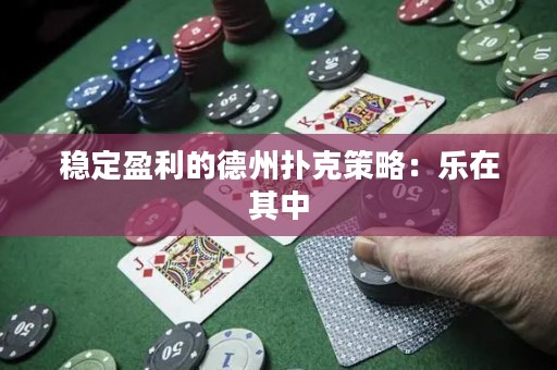 稳定盈利的德州扑克策略：乐在其中